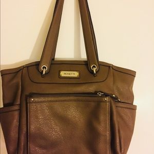 Rosetti Tan Leather Handbag